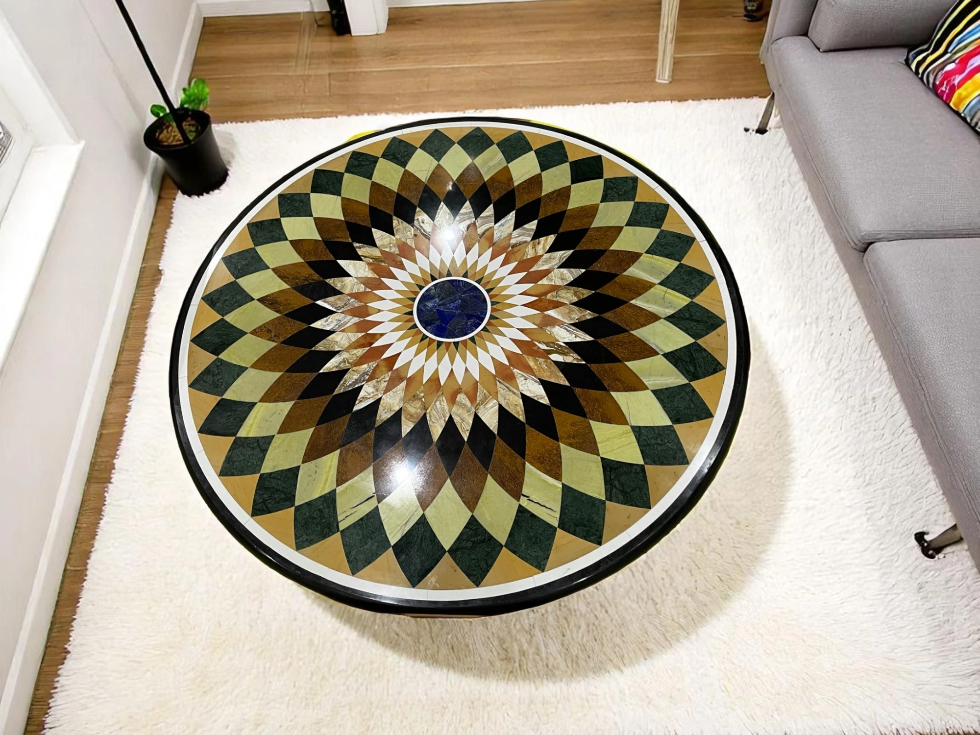 Premium Decorative Round Marble Table for Interiors